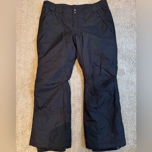 Columbia Black Snow Pants